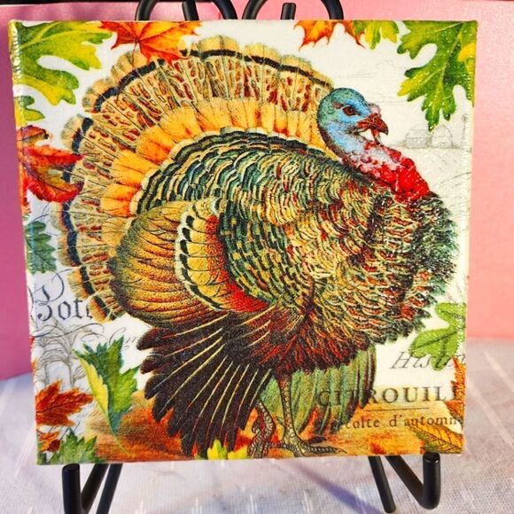 DECOUPAGE CANVAS PRINTS THANKSGIVING 🦃 - Picture 1 of 1